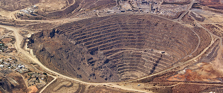 Mine in Südafrika