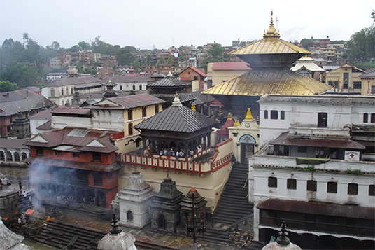 Pashupatinath Tempel in Kathmandu