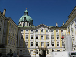 Hofburg Innsbruck - Foto: WP-User: Hafelekar (modified by Themenschwerpunkte) - CC BY-SA 3.0 - commons.wikimedia.org
