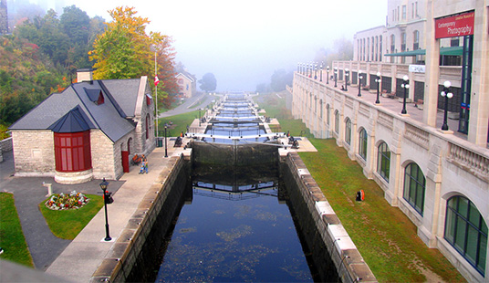 Schleusen Rideau Canal