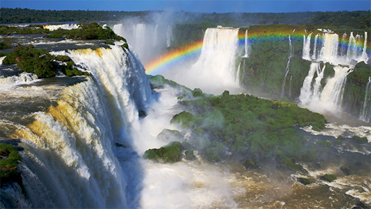 Regenbogen bei den Iguazufällen